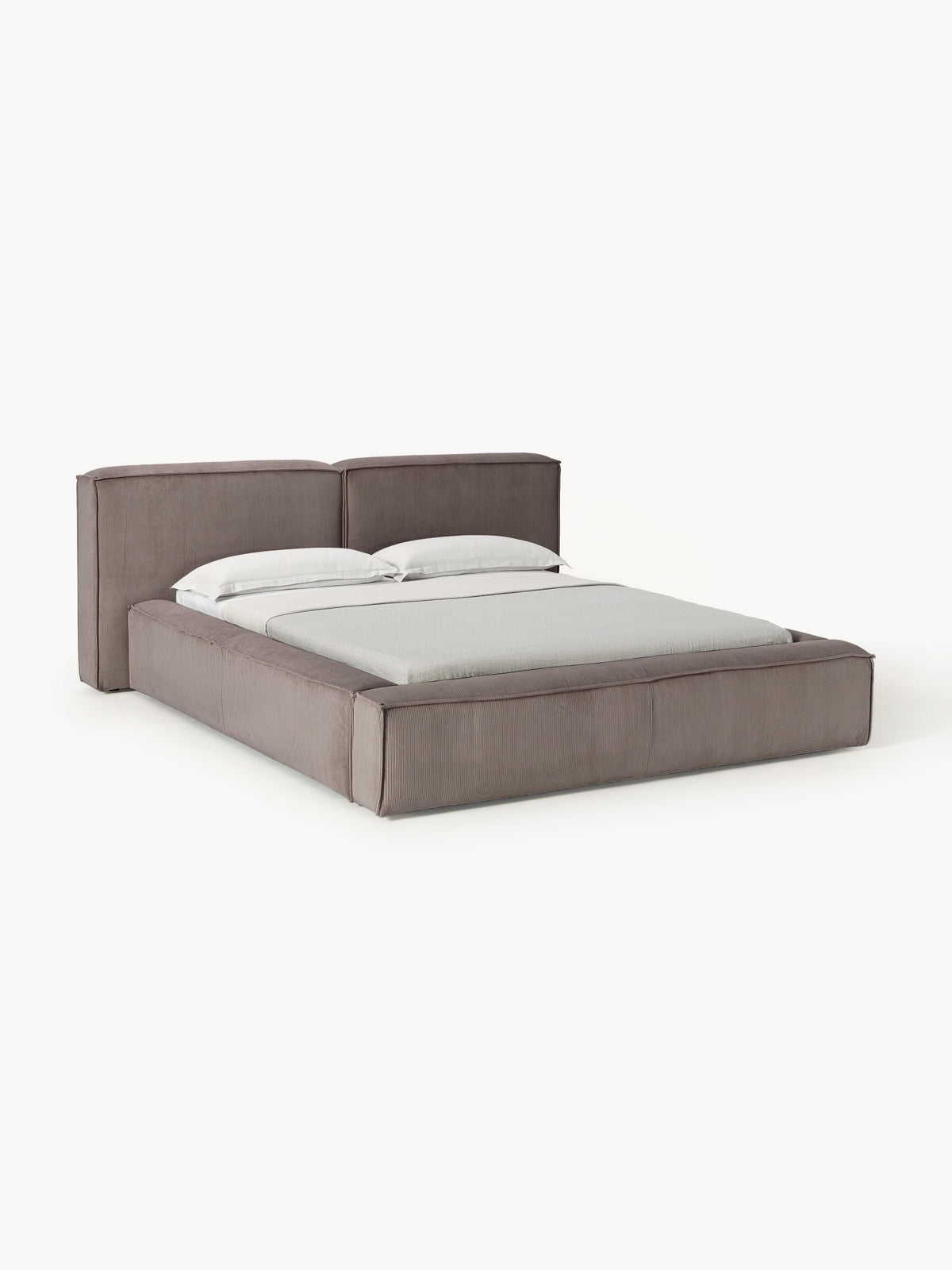 Lenvarro Upholstered Storage Bed in Corduroy