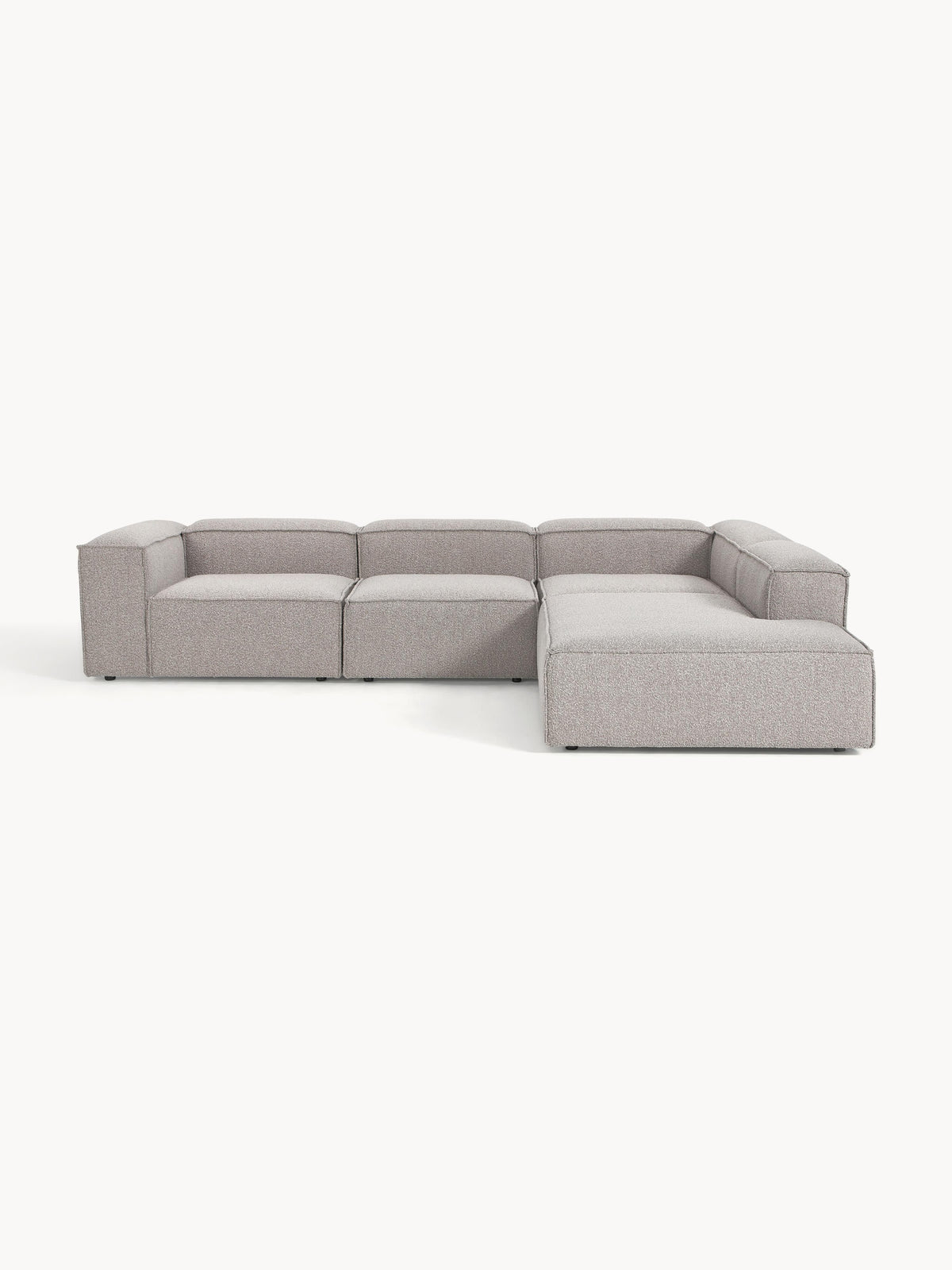 Lenvarro XL Modular Bouclé Corner Sofa (4-Seater)