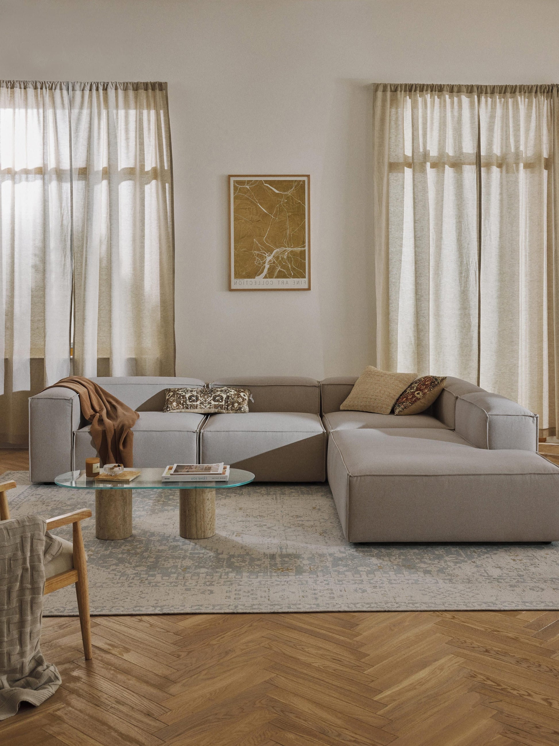 Lenvarro XL Modular Corner Sofa (4-Seater)