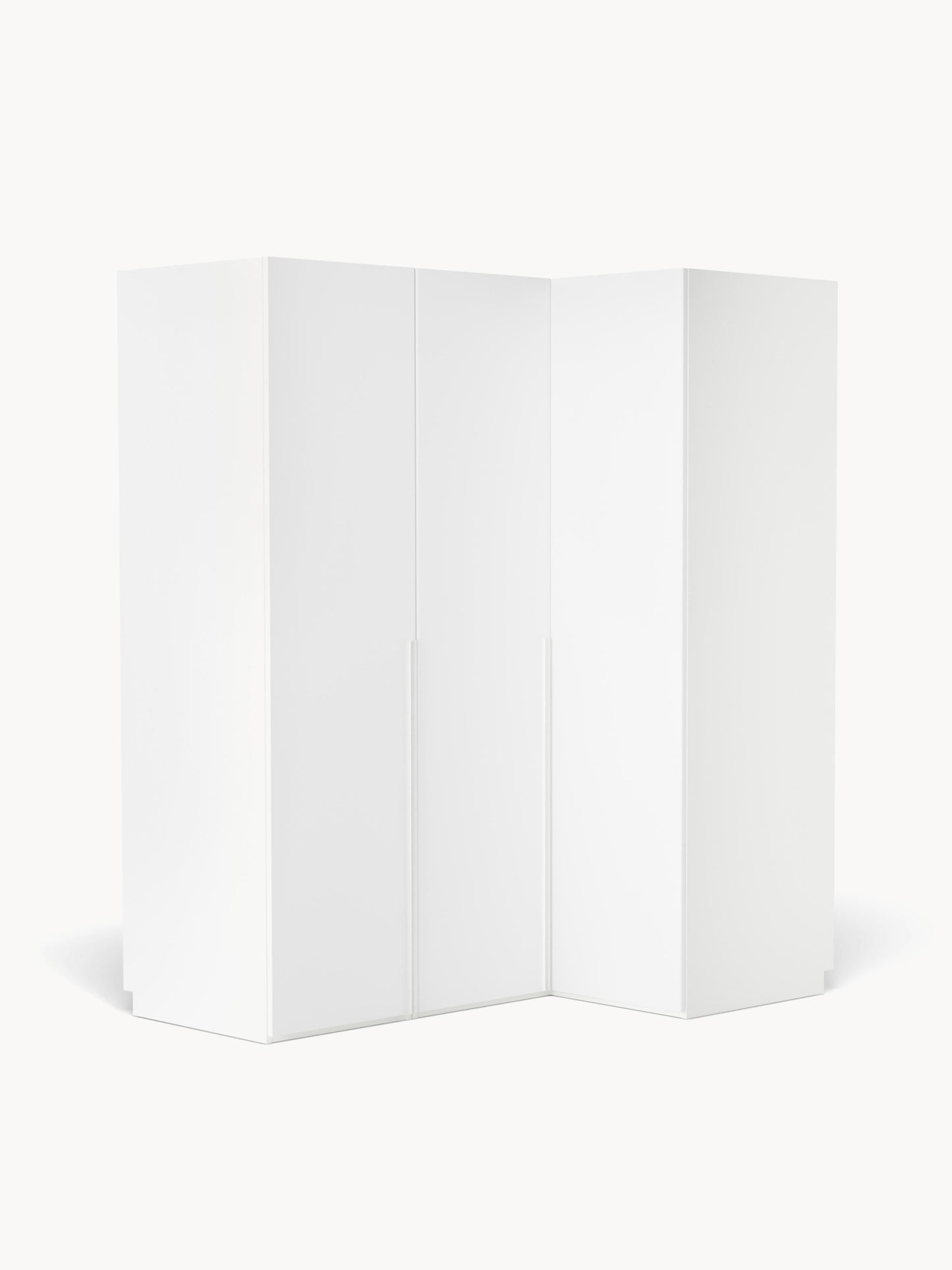 Leobrino Modular Corner Wardrobe, 165 cm Wide, in Various Sizes
