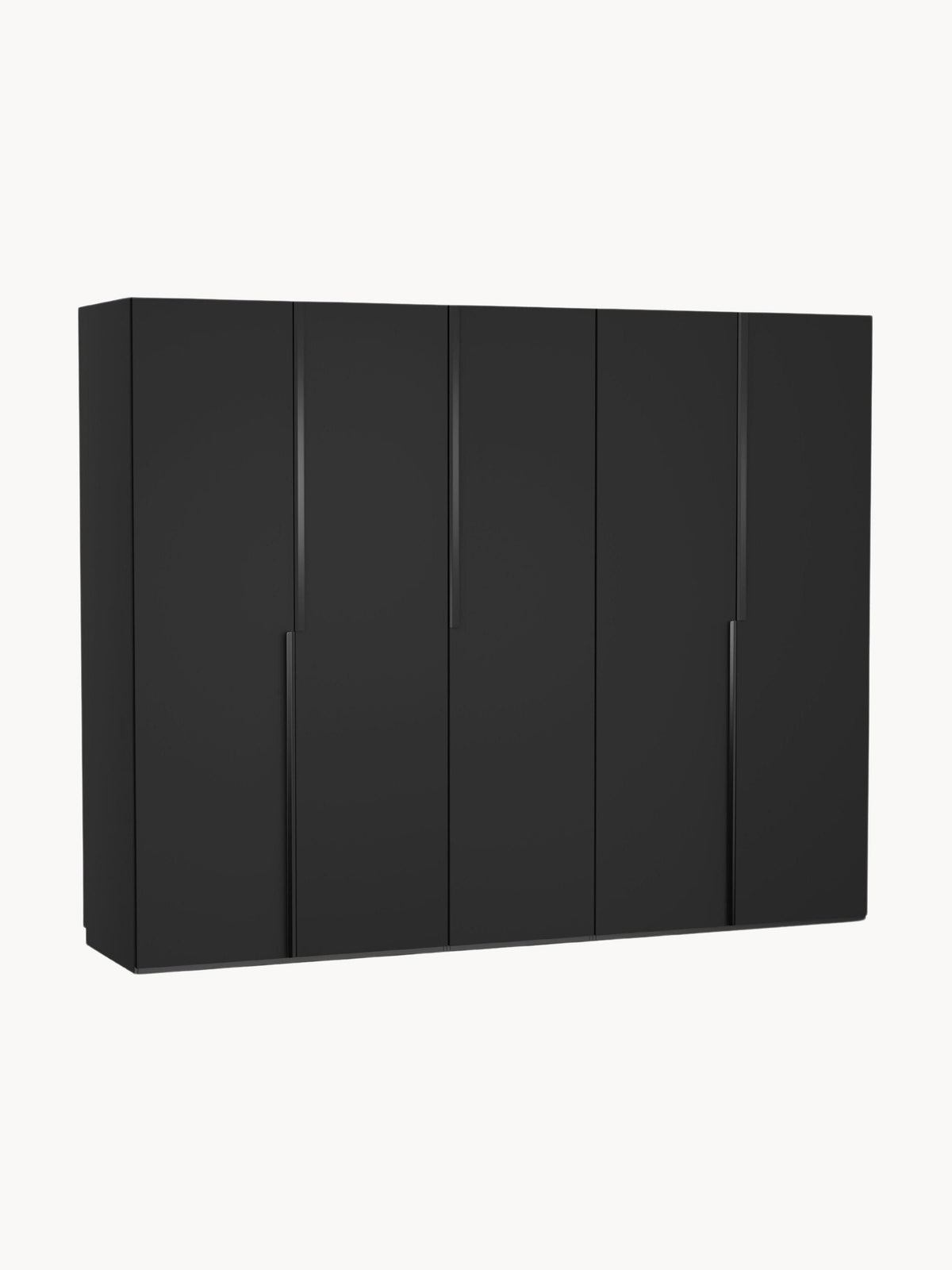 Leobrino Modular Hinged-Door Wardrobe, 250 cm Wide, in Various Sizes
