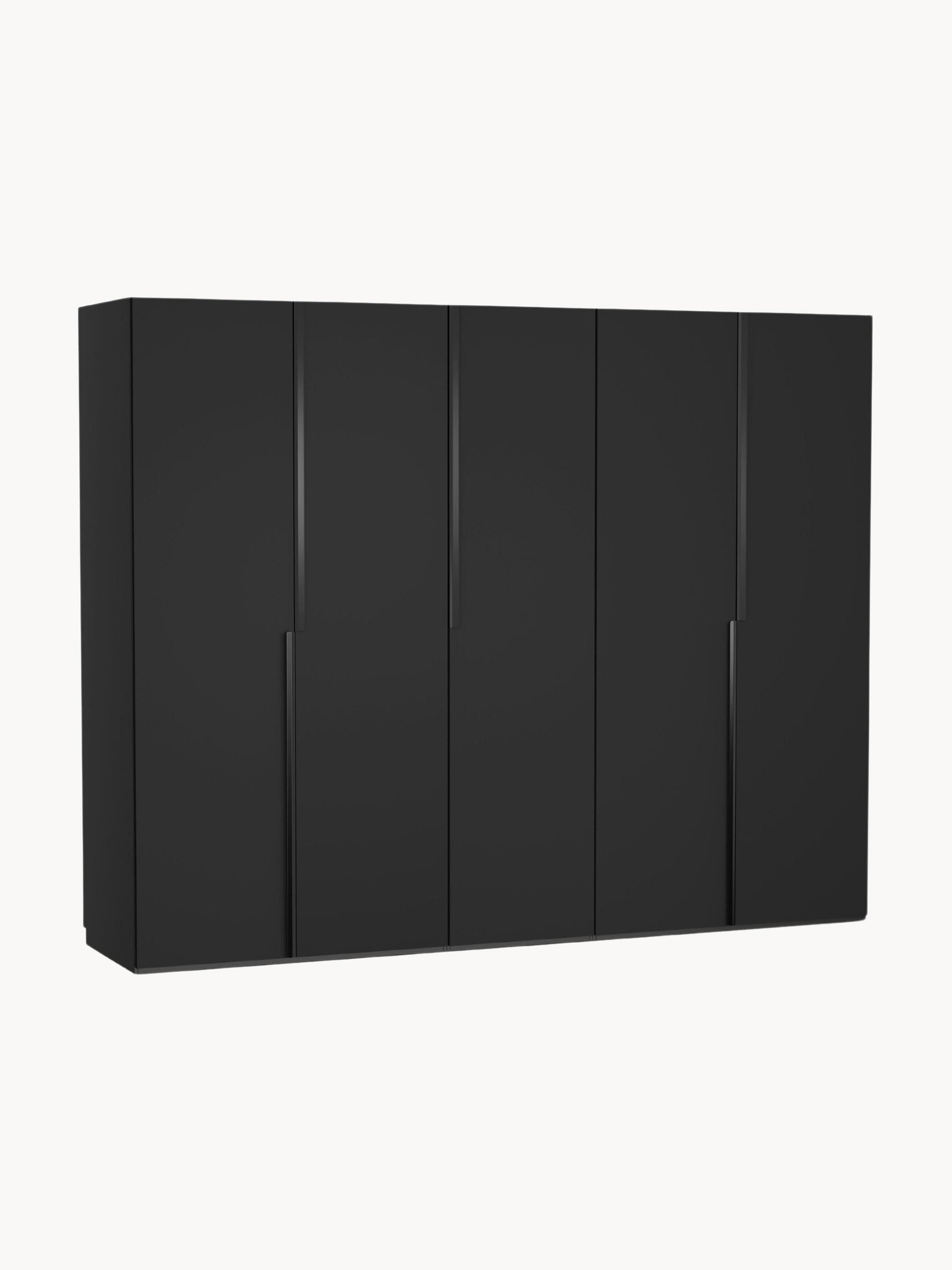Leobrino Modular Hinged-Door Wardrobe, 250 cm Wide, in Various Sizes
