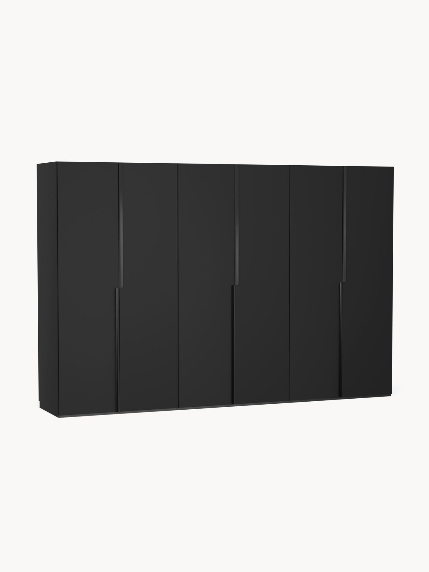 Leobrino Modular Hinged-Door Wardrobe, 300 cm Wide, in Various Sizes