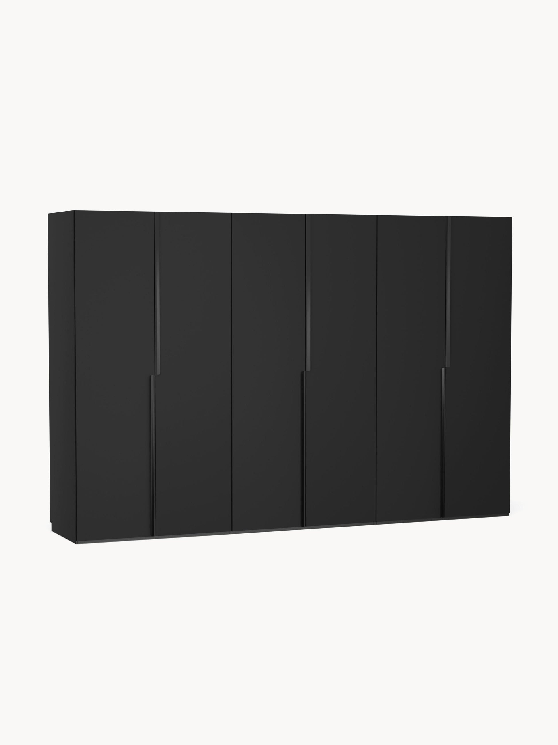 Leobrino Modular Hinged-Door Wardrobe, 300 cm Wide, in Various Sizes