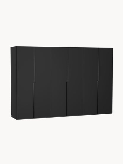 Leobrino Modular Hinged-Door Wardrobe, 300 cm Wide, in Various Sizes
