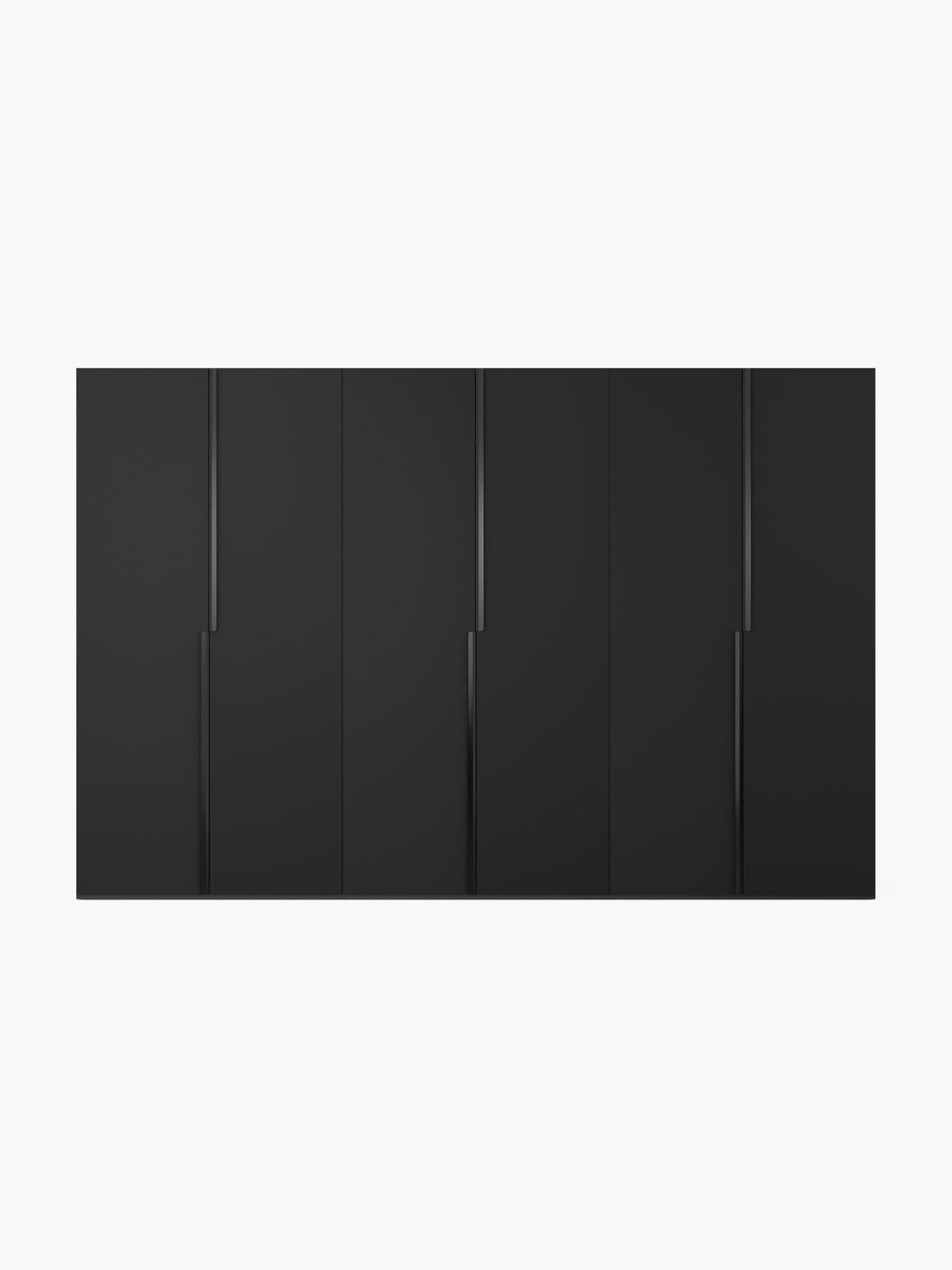 Leobrino Modular Hinged-Door Wardrobe, 300 cm Wide, in Various Sizes
