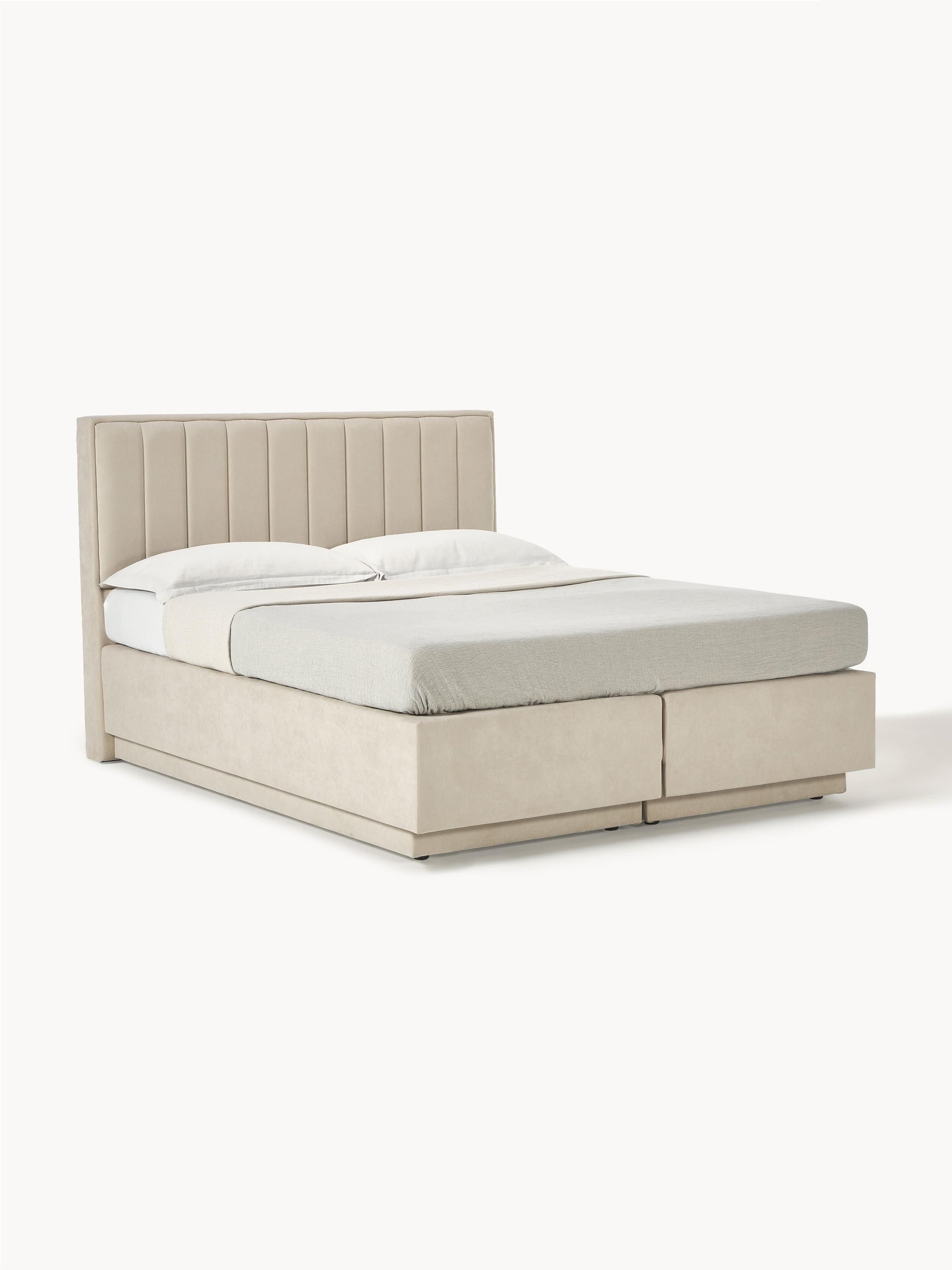 Livorena Box Spring Storage Bed