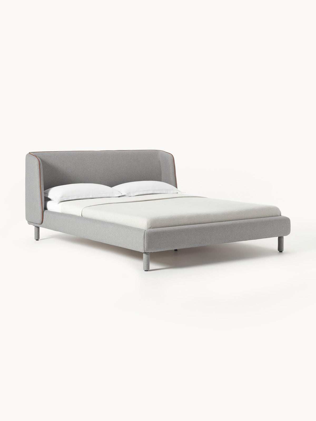 Lumandra Upholstered Bed with Headboard