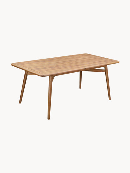 Marcovese Acacia Wood Garden Table, 180 x 90 cm
