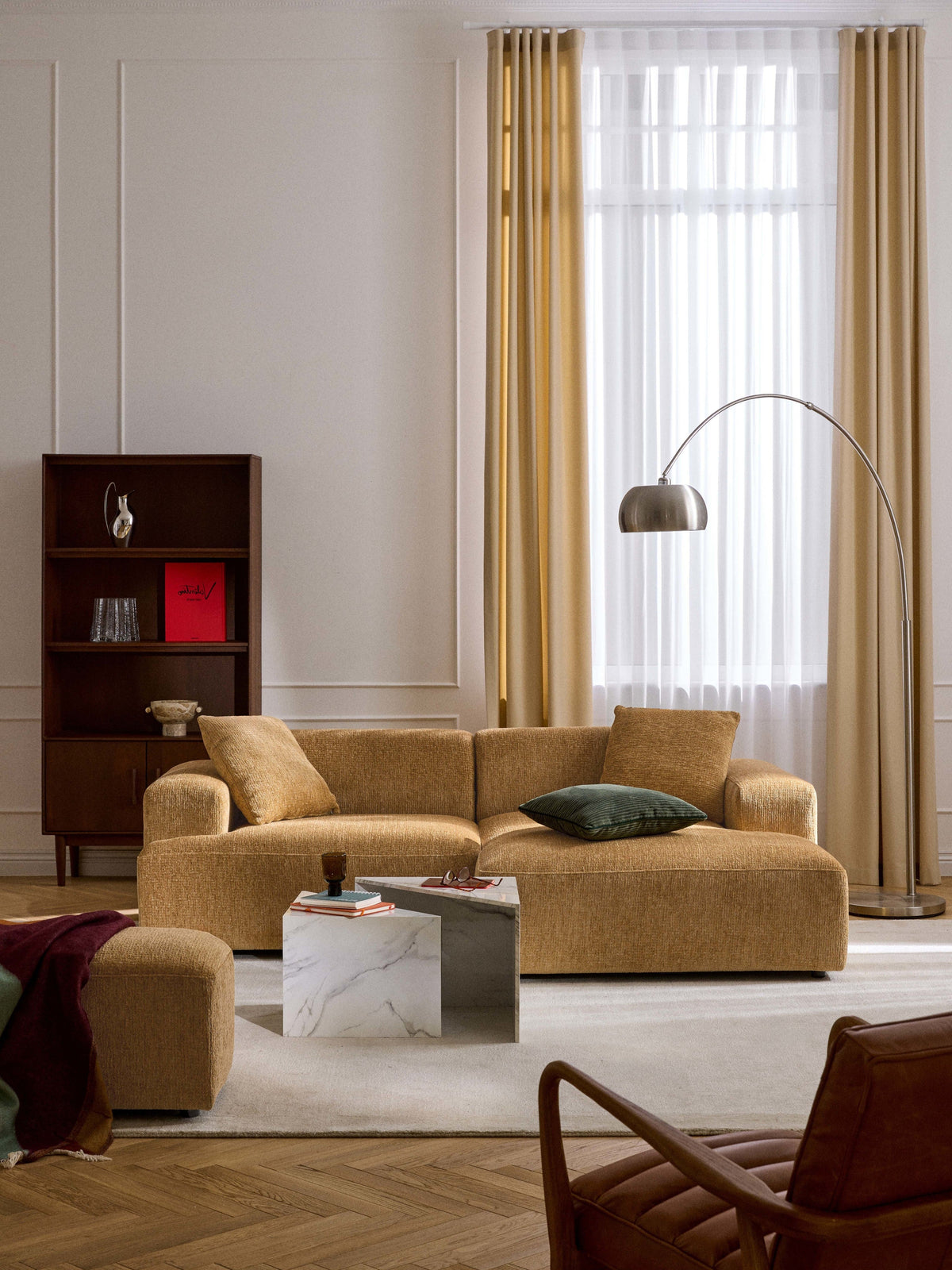 Melzara 3-Seater Corner Sofa