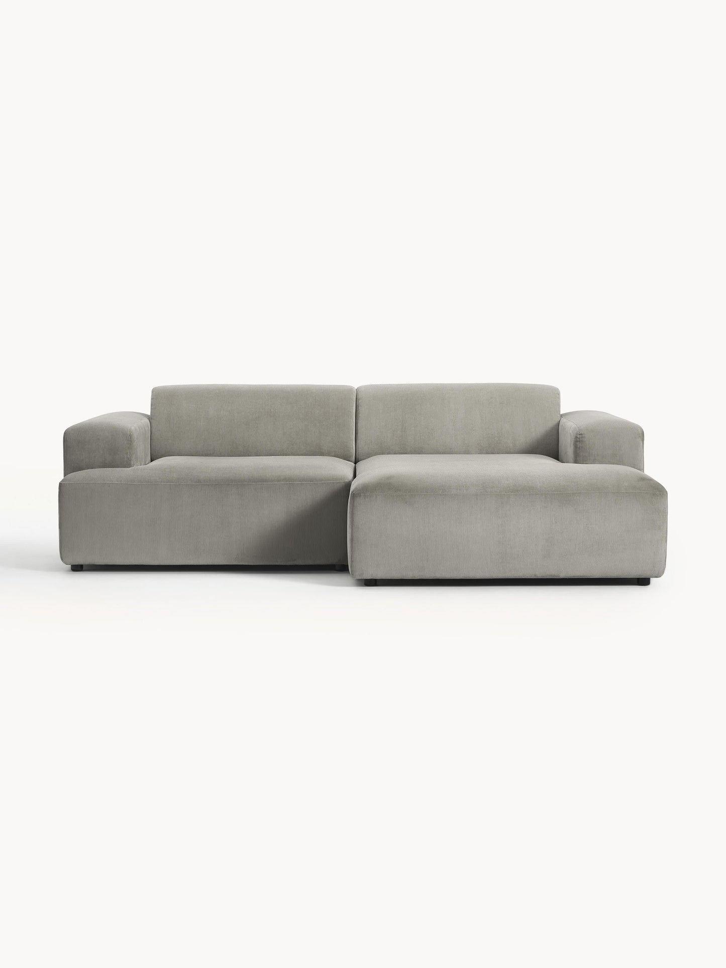 Melzara Corner Sofa in Corduroy (3-Seater)