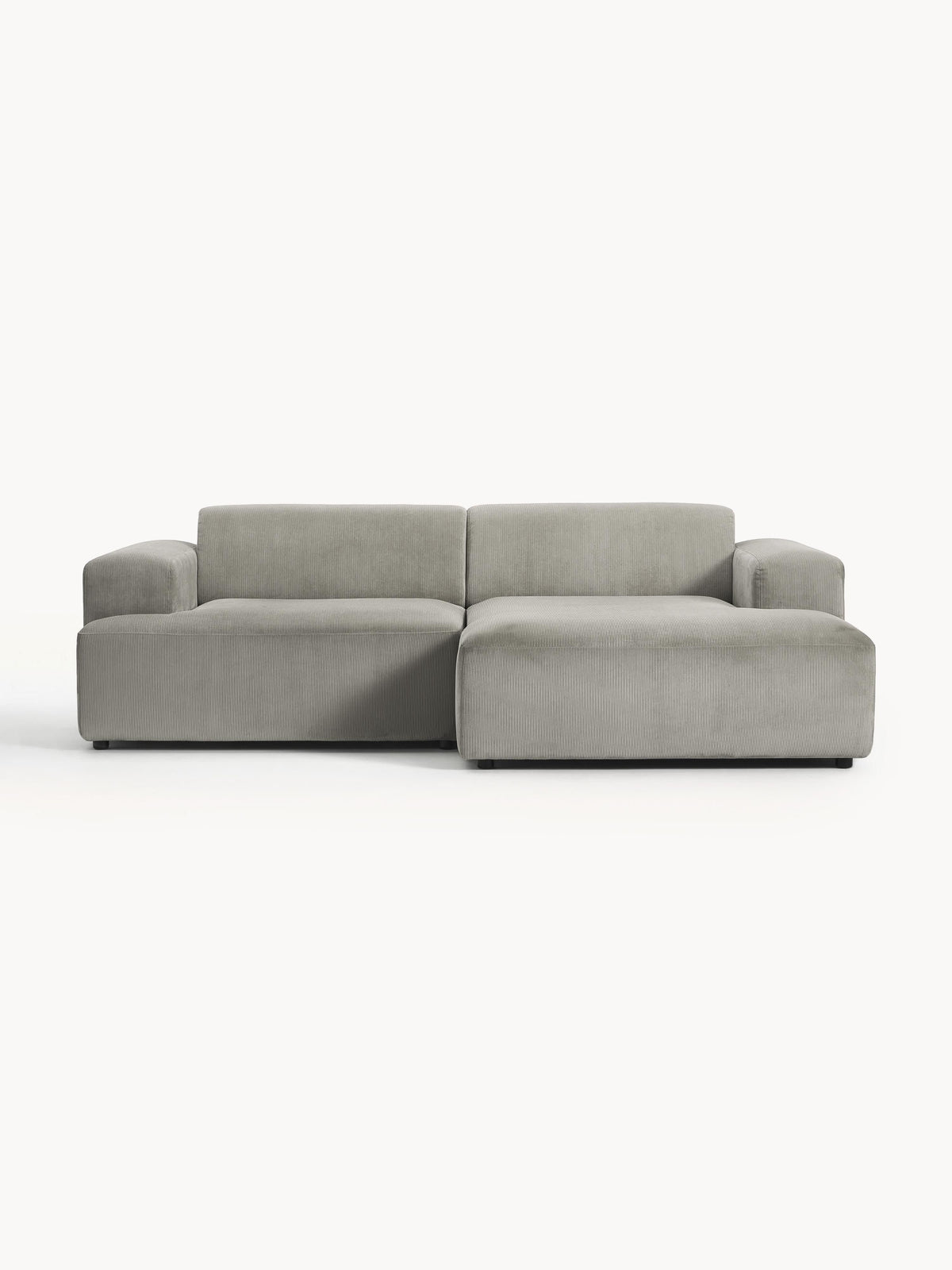 Melzara Corner Sofa in Corduroy (3-Seater)