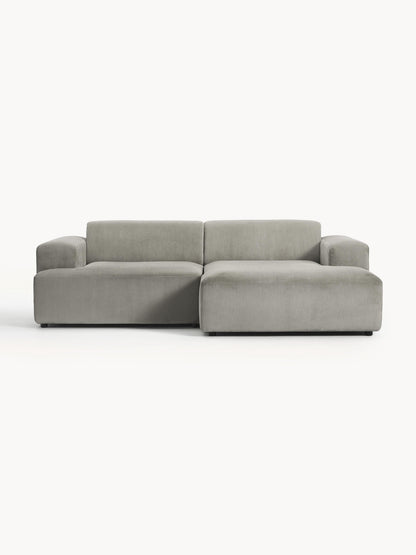 Melzara Corner Sofa in Corduroy (3-Seater)
