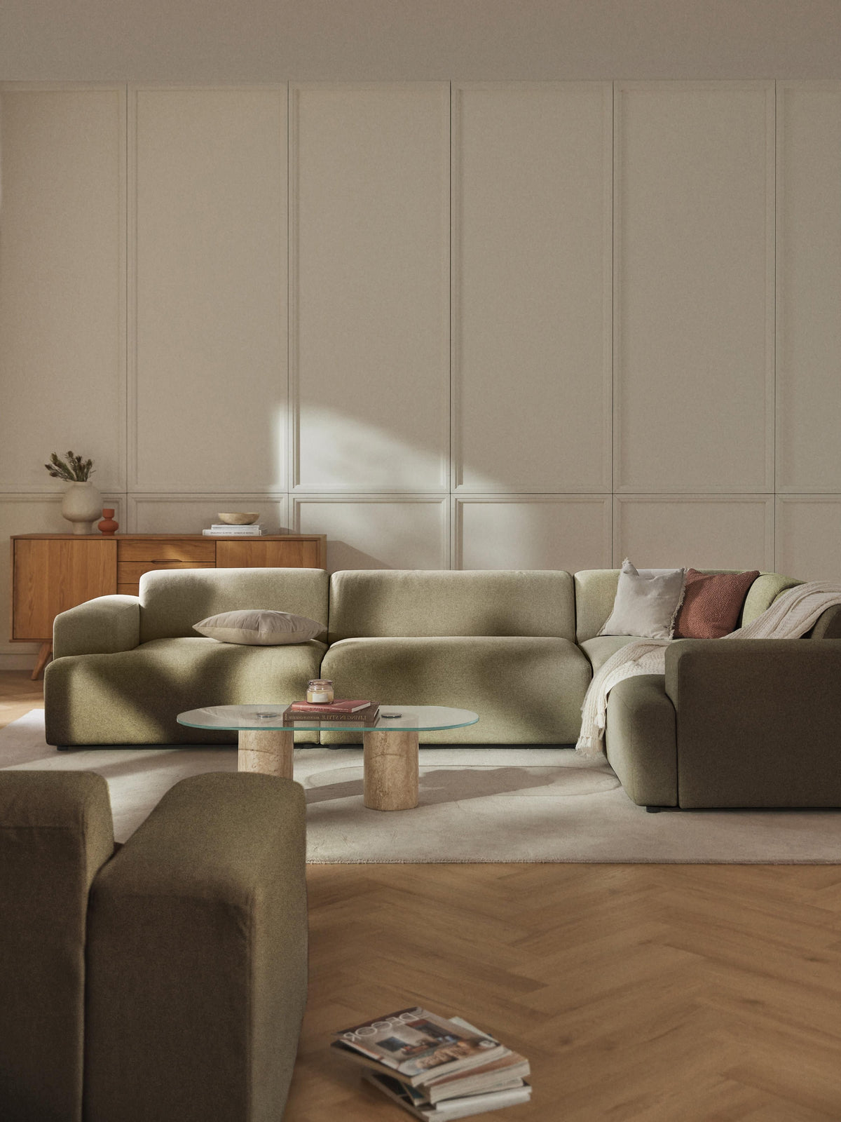 Melzara Large 4-Seater Corner Sofa