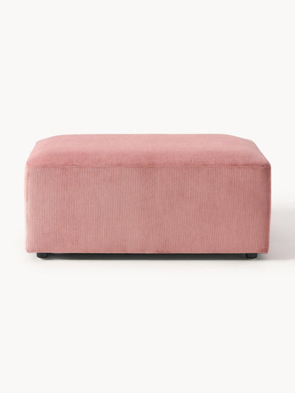Melzara Stool in Corduroy, W 99 x D 72 cm