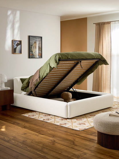 Melzara Upholstered Storage Bed