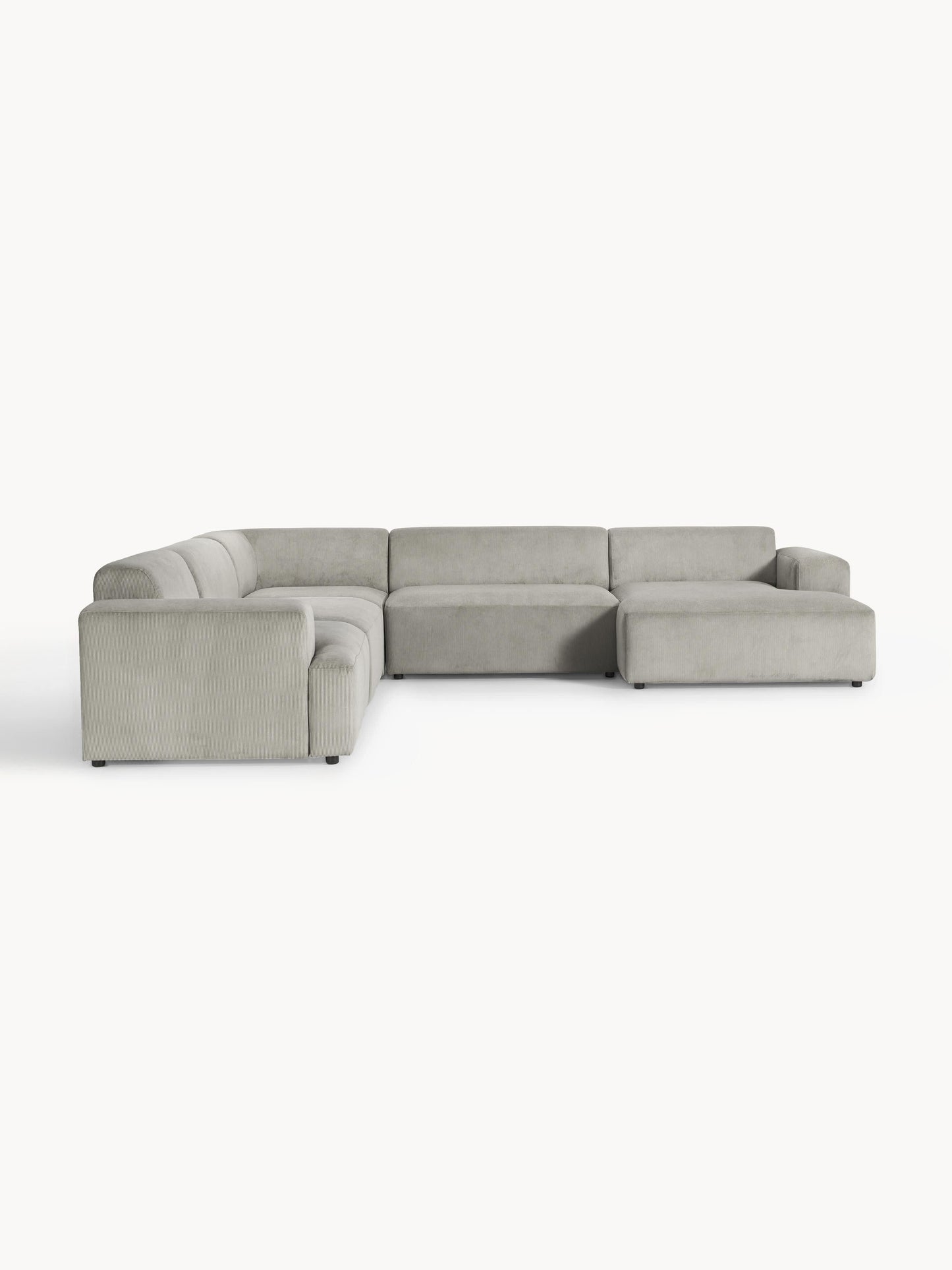 Melzara XL Corner Sofa in Corduroy