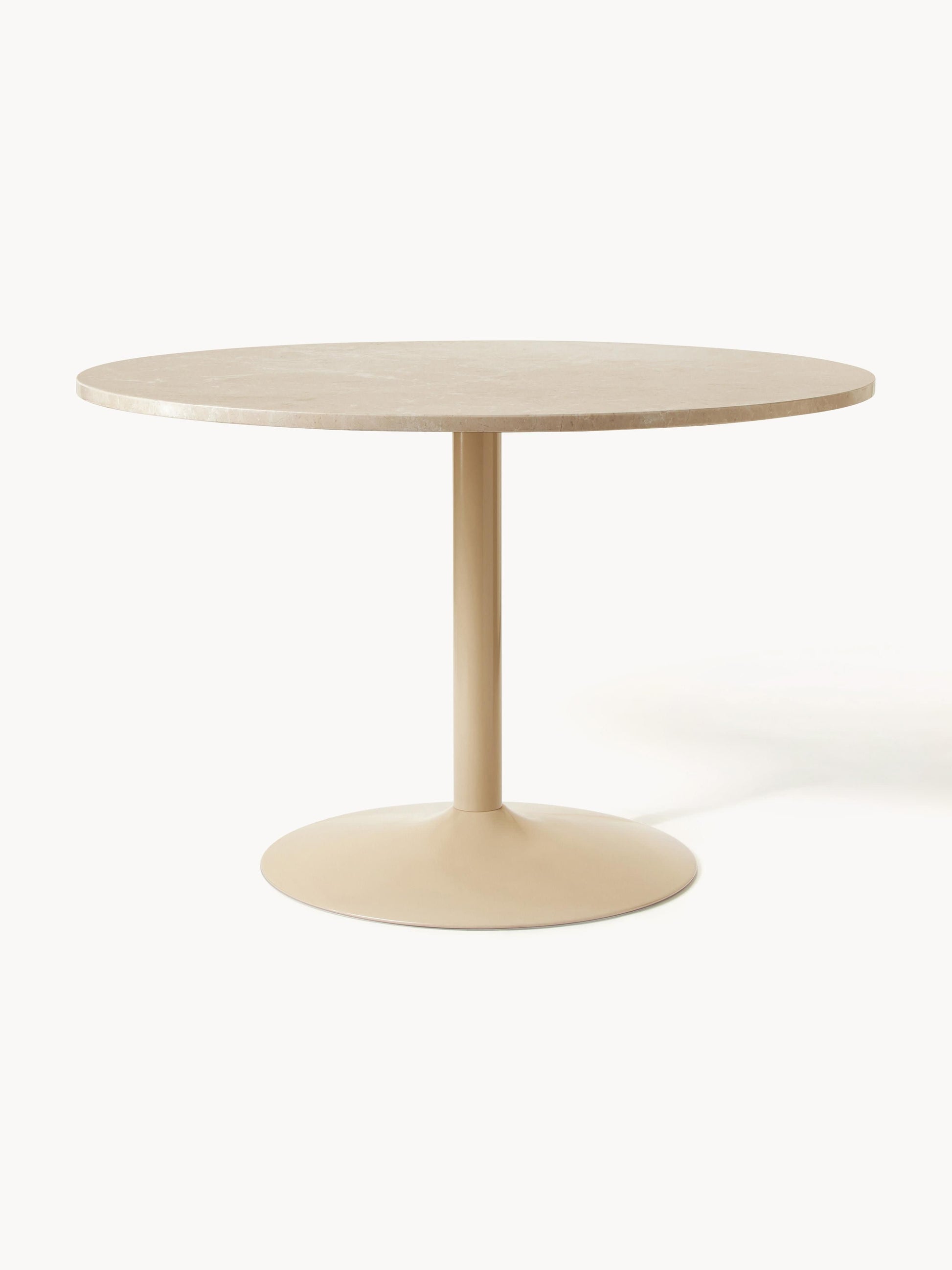 Milzanto Oval Dining Table in Marble, 120 x 90 cm