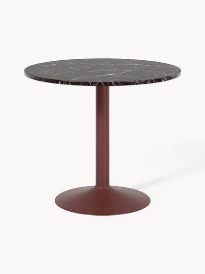 Milzanto Round Dining Table in Marble, Ø 90 cm
