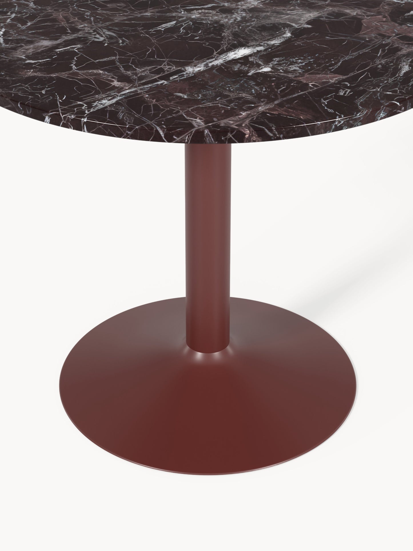 Milzanto Round Dining Table in Marble, Ø 90 cm