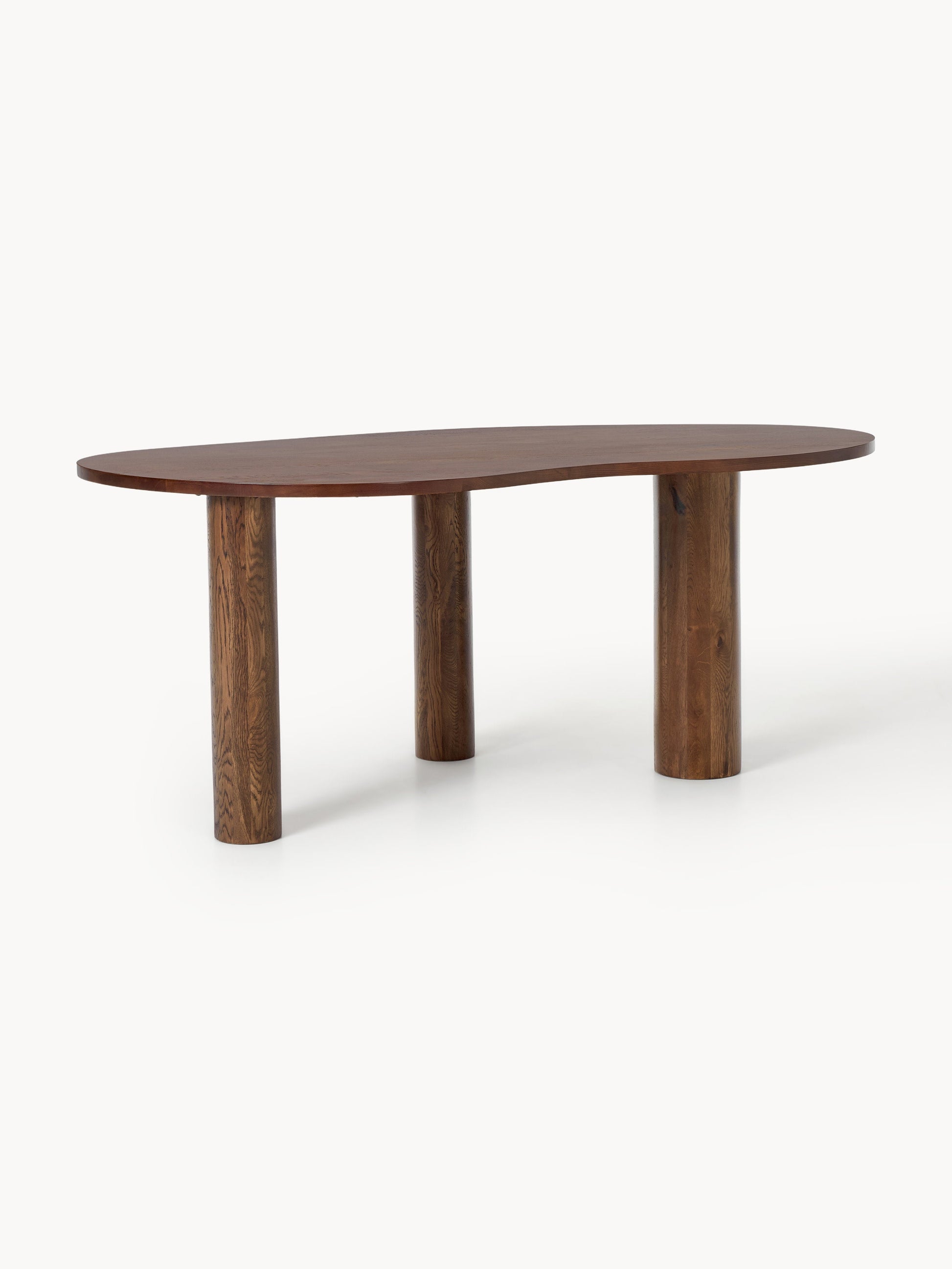 Narvezzi Oak Dining Table with Organic Shape, in Various Sizes