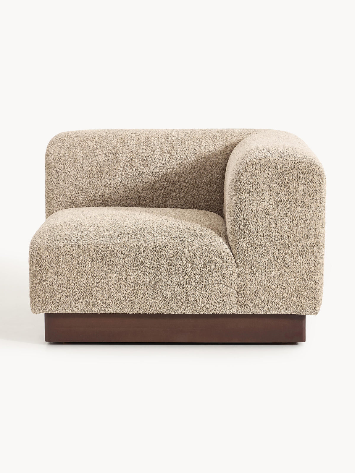 Natreza Teddy Bouclé Corner Module