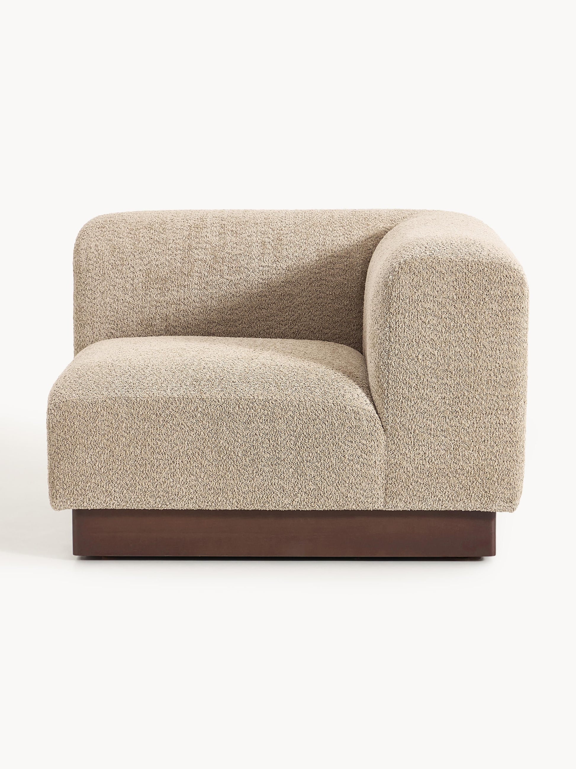 Natreza Teddy Bouclé Corner Module