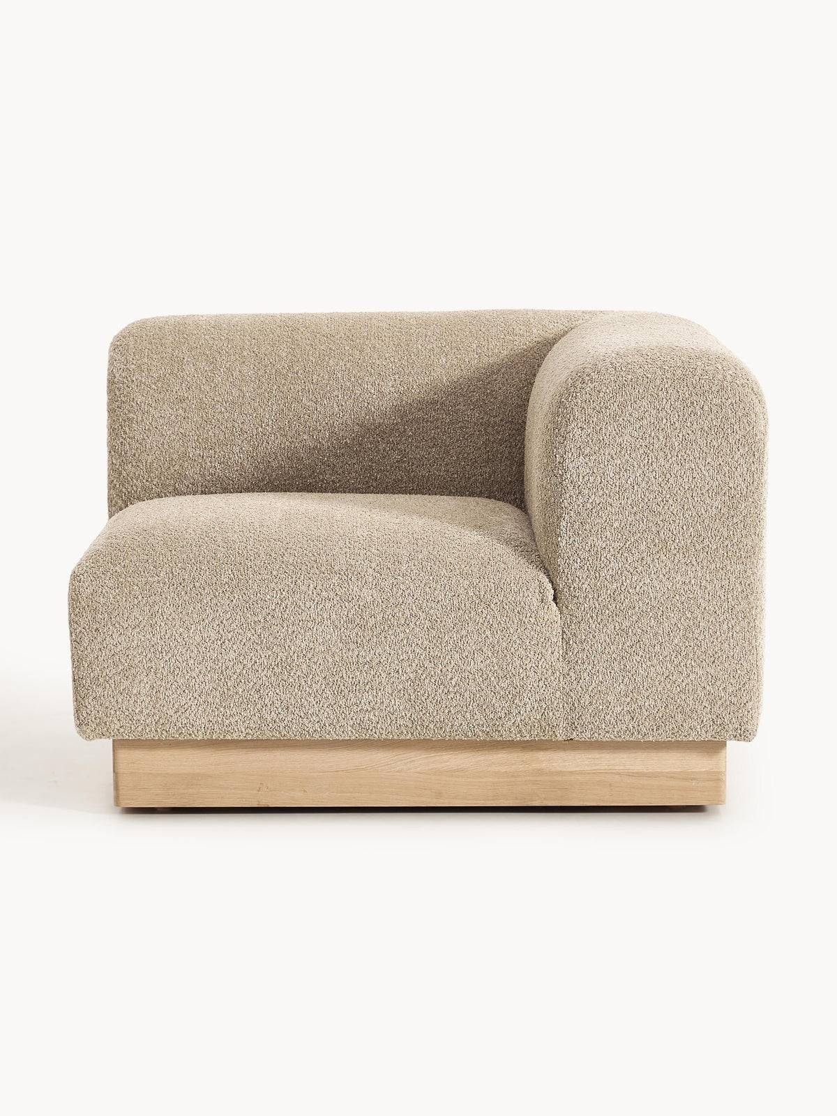 Natreza Teddy Bouclé Corner Module