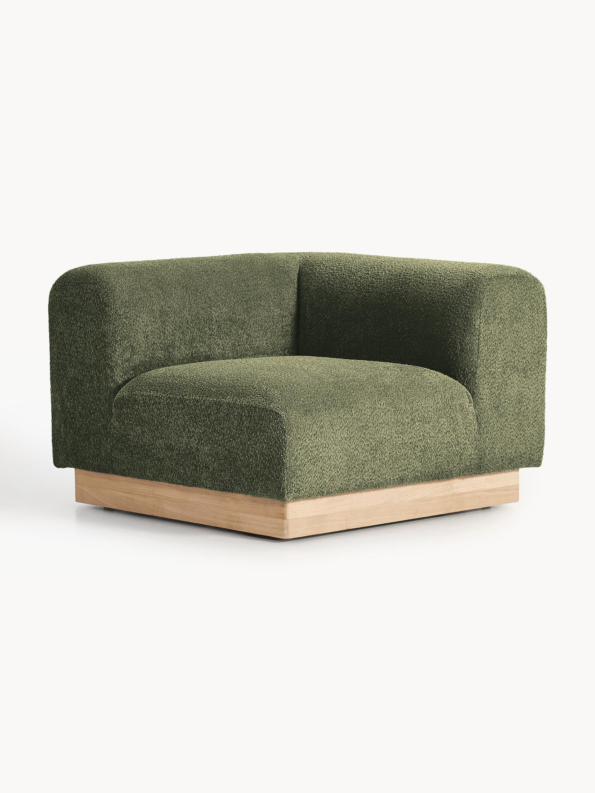 Natreza Teddy Bouclé Corner Module