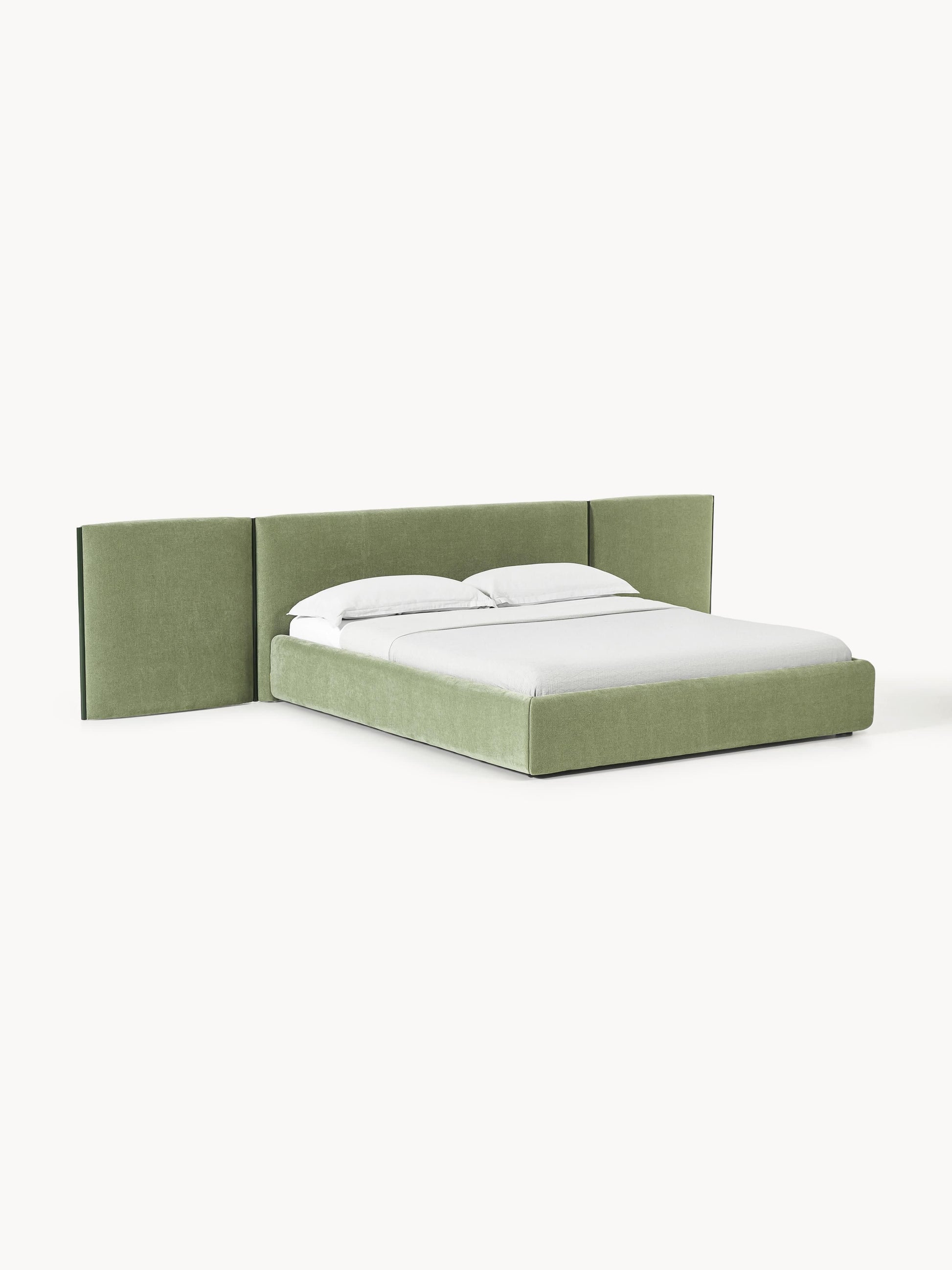 Otmaris Upholstered Bed with Folding Headboard