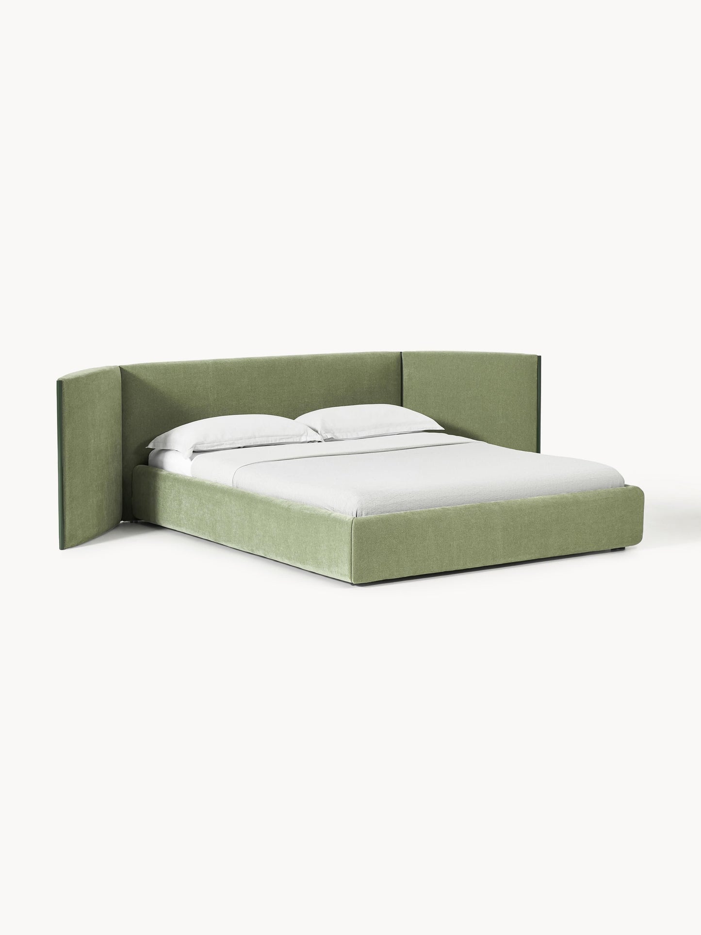 Otmaris Upholstered Bed with Folding Headboard
