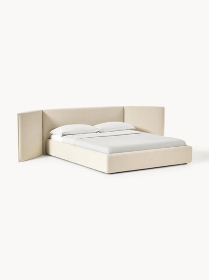Otmaris Upholstered Bed with Folding Headboard