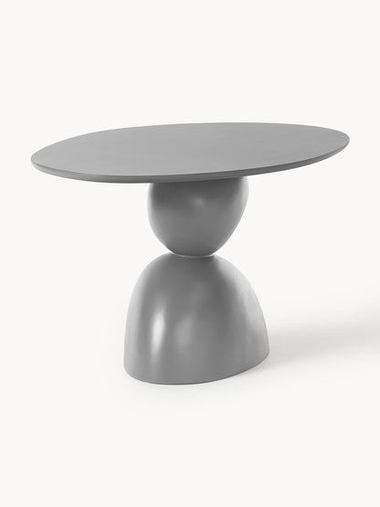 Sahrindo Oval Dining Table with Organic Design, 180 x 90 cm