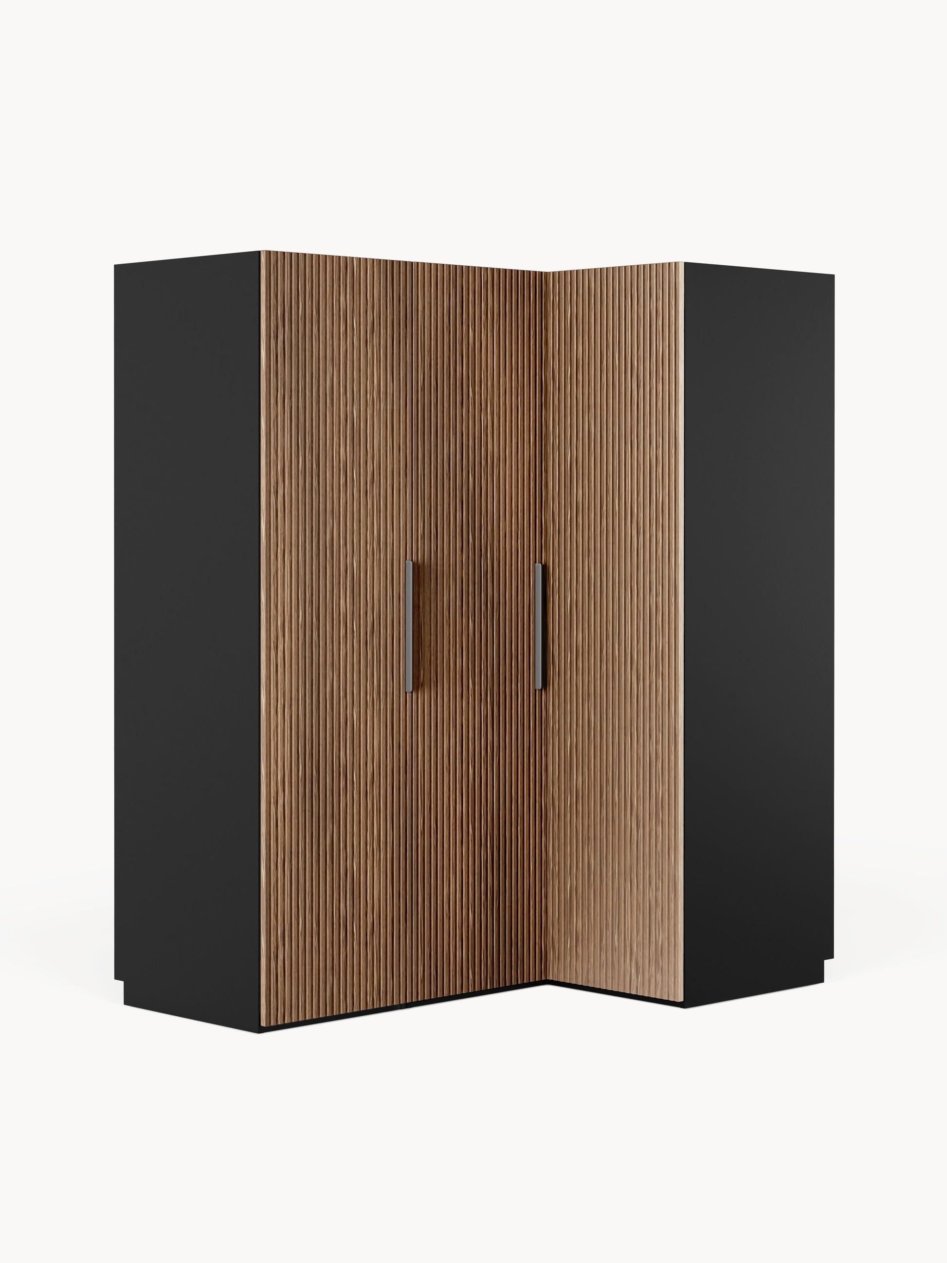 Simavoro Modular Corner Wardrobe, 165 cm Wide, in Various Sizes