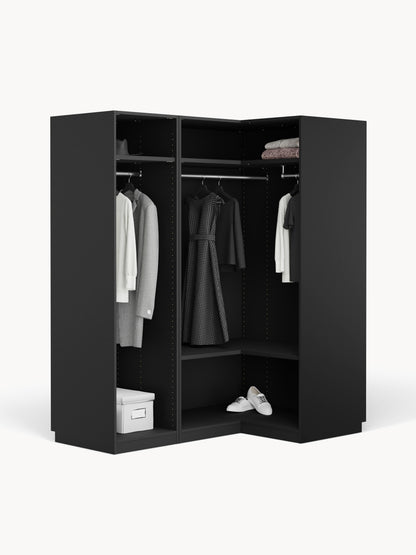 Simavoro Modular Corner Wardrobe, 165 cm Wide, in Various Sizes