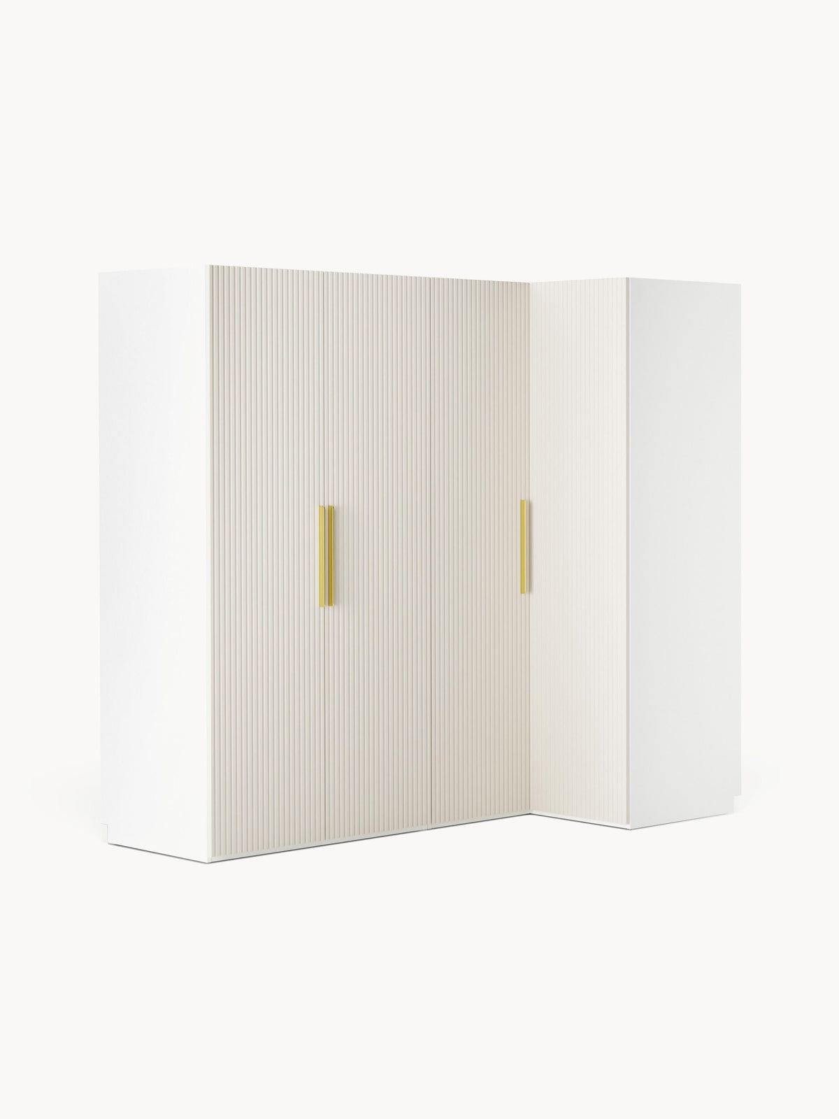 Simavoro Modular Corner Wardrobe, 215 cm Wide, in Various Sizes