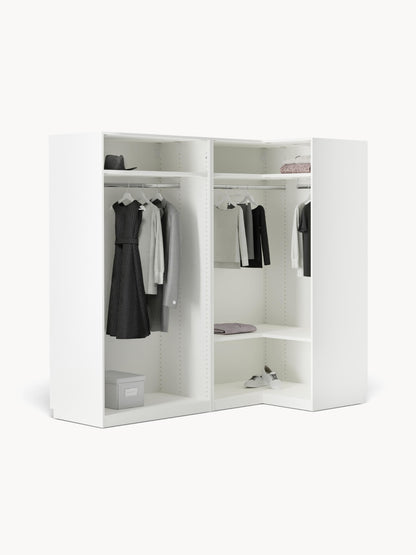 Simavoro Modular Corner Wardrobe, 215 cm Wide, in Various Sizes