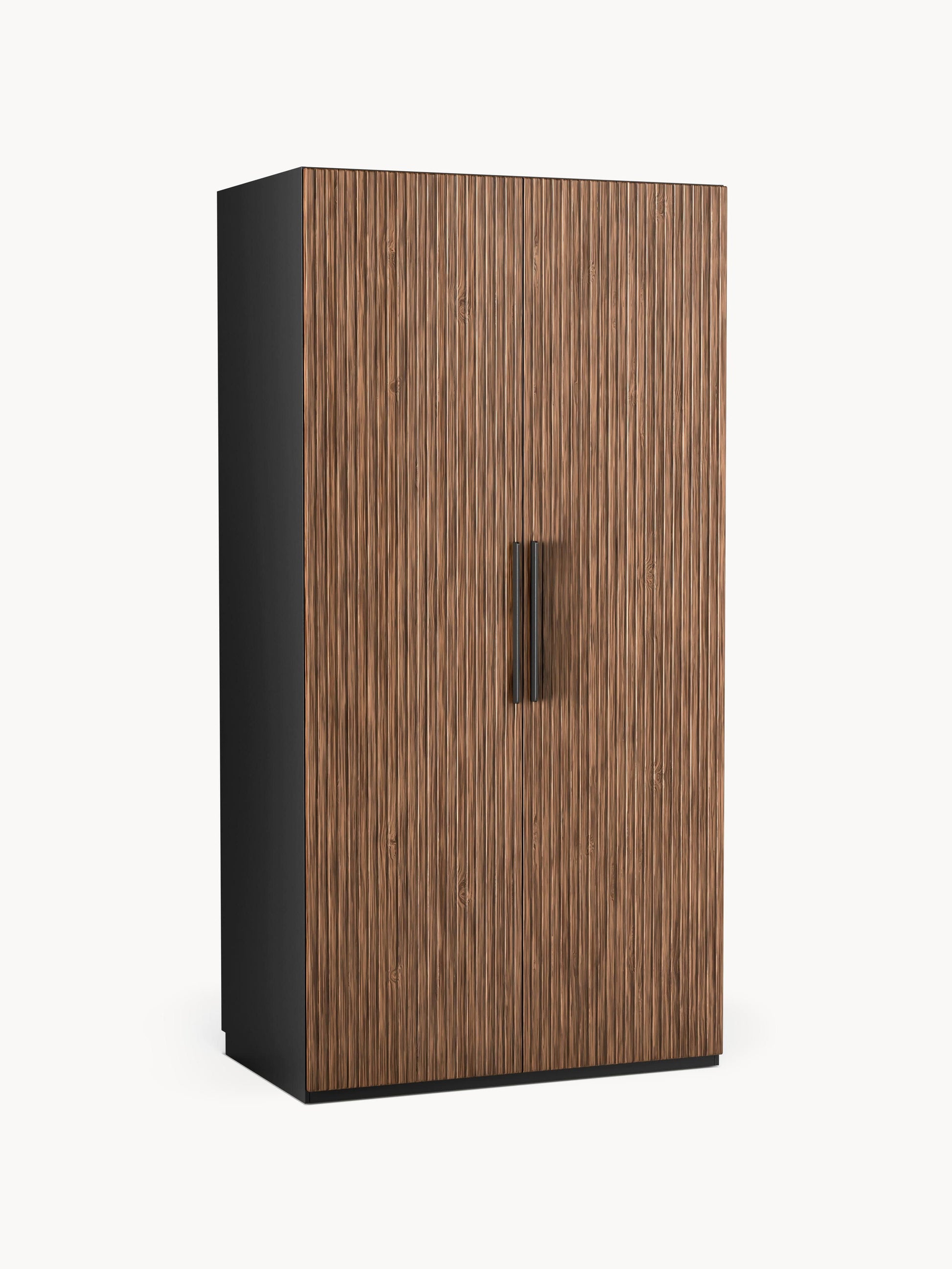 Simavoro Modular Hinged-Door Wardrobe, 100 cm Wide, in Various Sizes