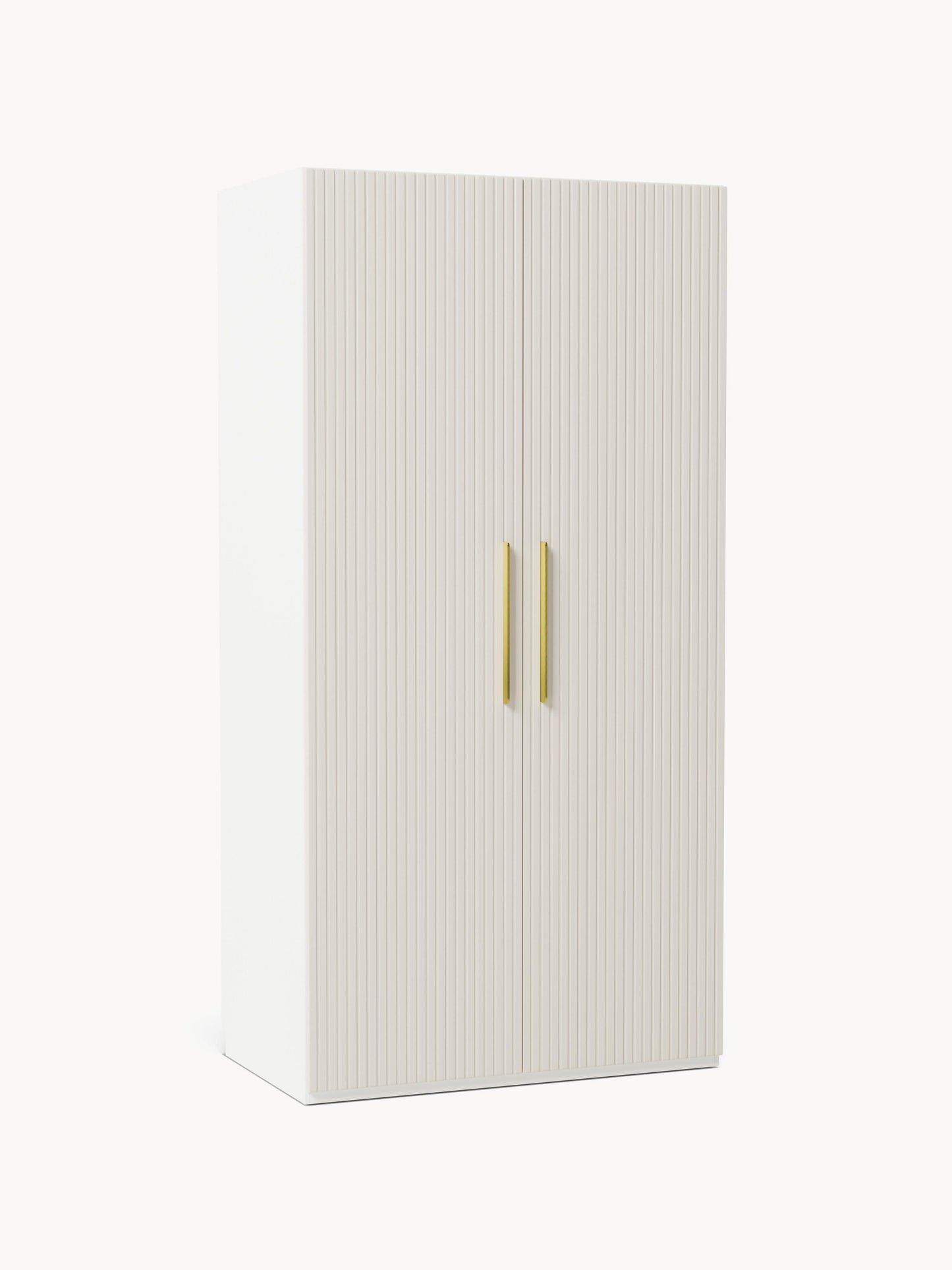 Simavoro Modular Hinged-Door Wardrobe, 100 cm Wide, in Various Sizes
