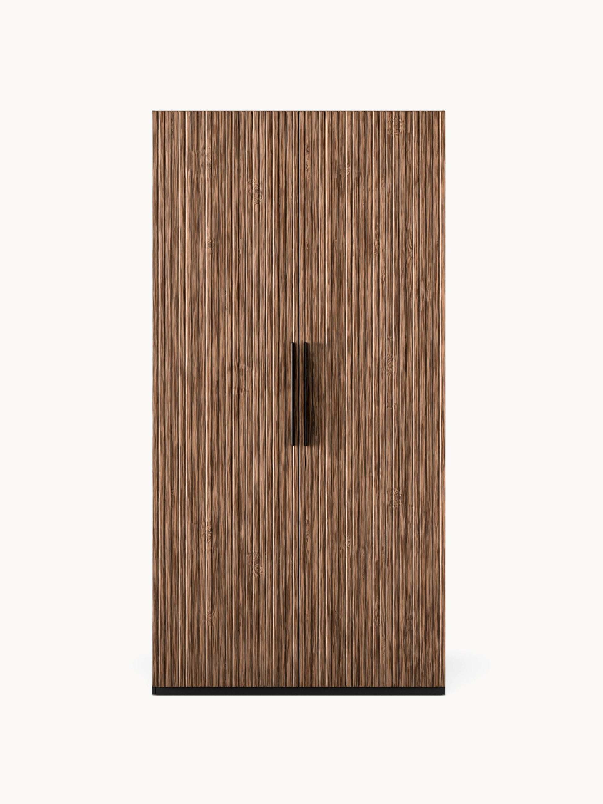 Simavoro Modular Hinged-Door Wardrobe, 100 cm Wide, in Various Sizes