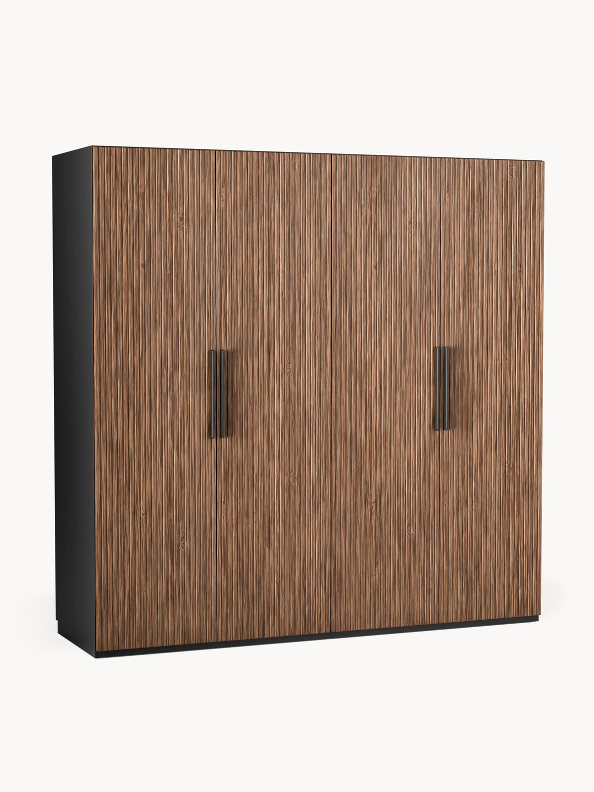 Simavoro Modular Hinged-Door Wardrobe, 200 cm Wide, in Various Sizes