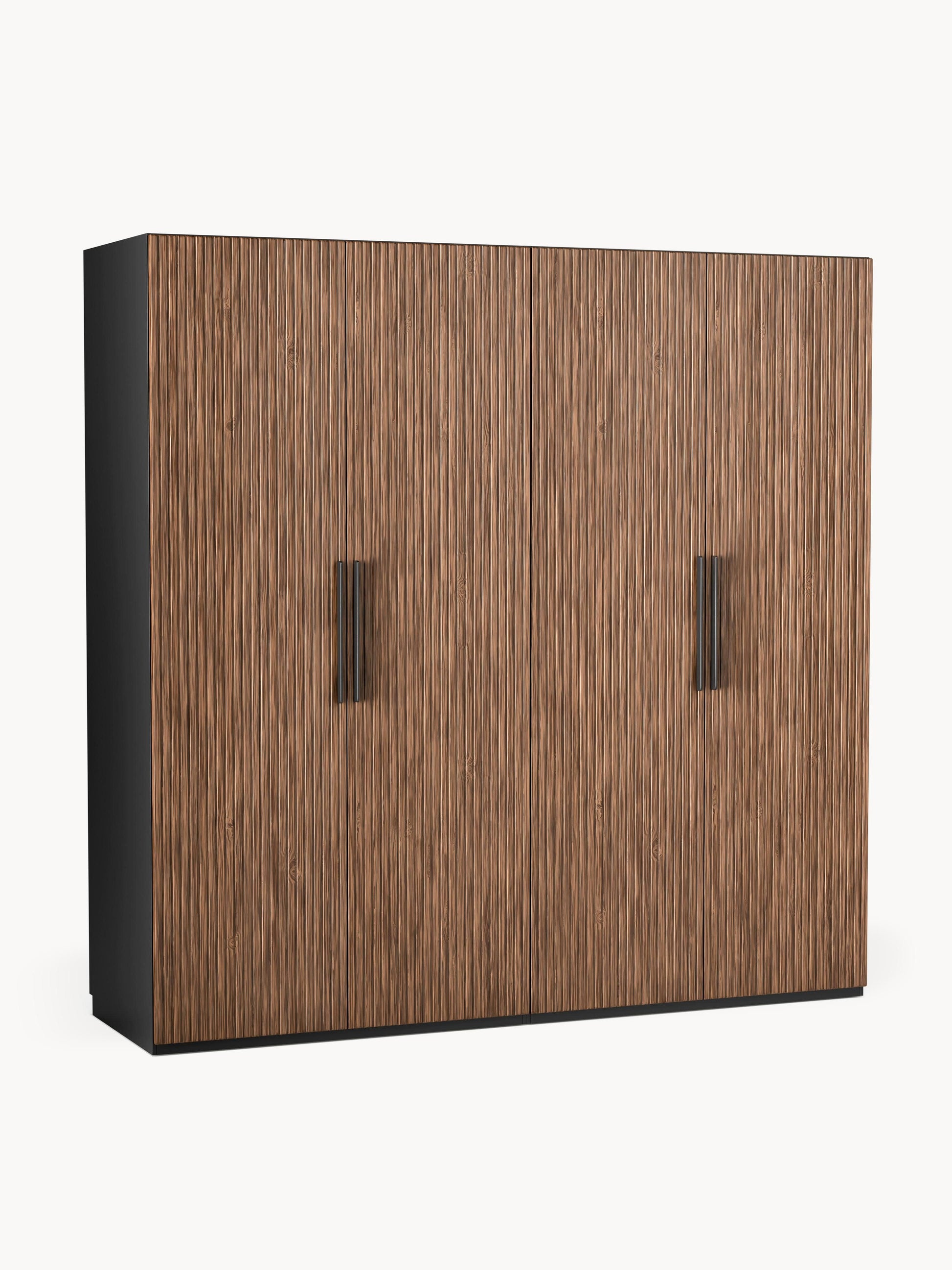 Simavoro Modular Hinged-Door Wardrobe, 200 cm Wide, in Various Sizes