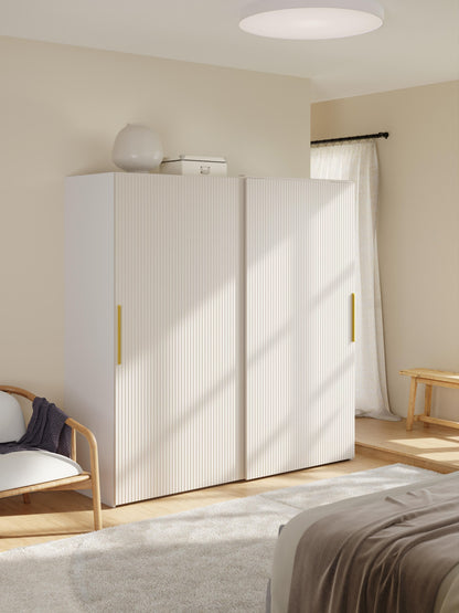 Simavoro Modular Sliding-Door Wardrobe, 200 cm Wide, in Various Sizes