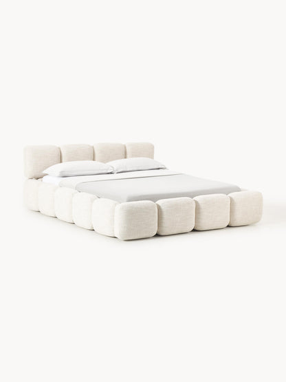 Taybela Bouclé Upholstered Bed