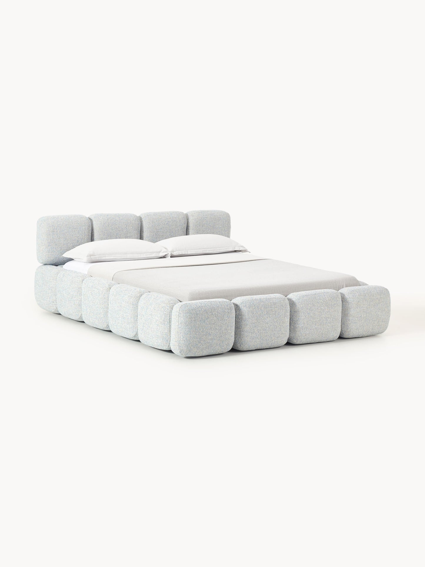 Taybela Bouclé Upholstered Bed