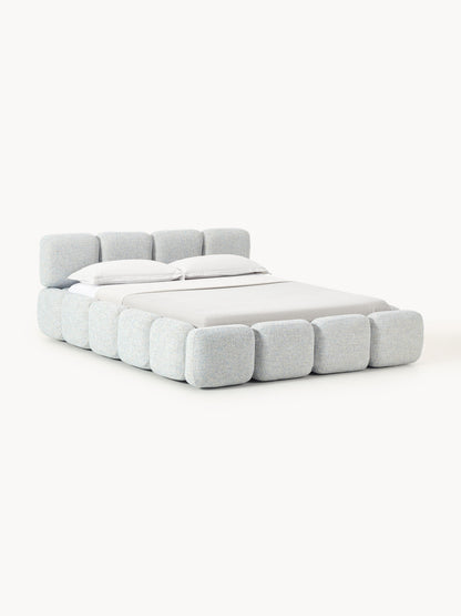 Taybela Bouclé Upholstered Bed