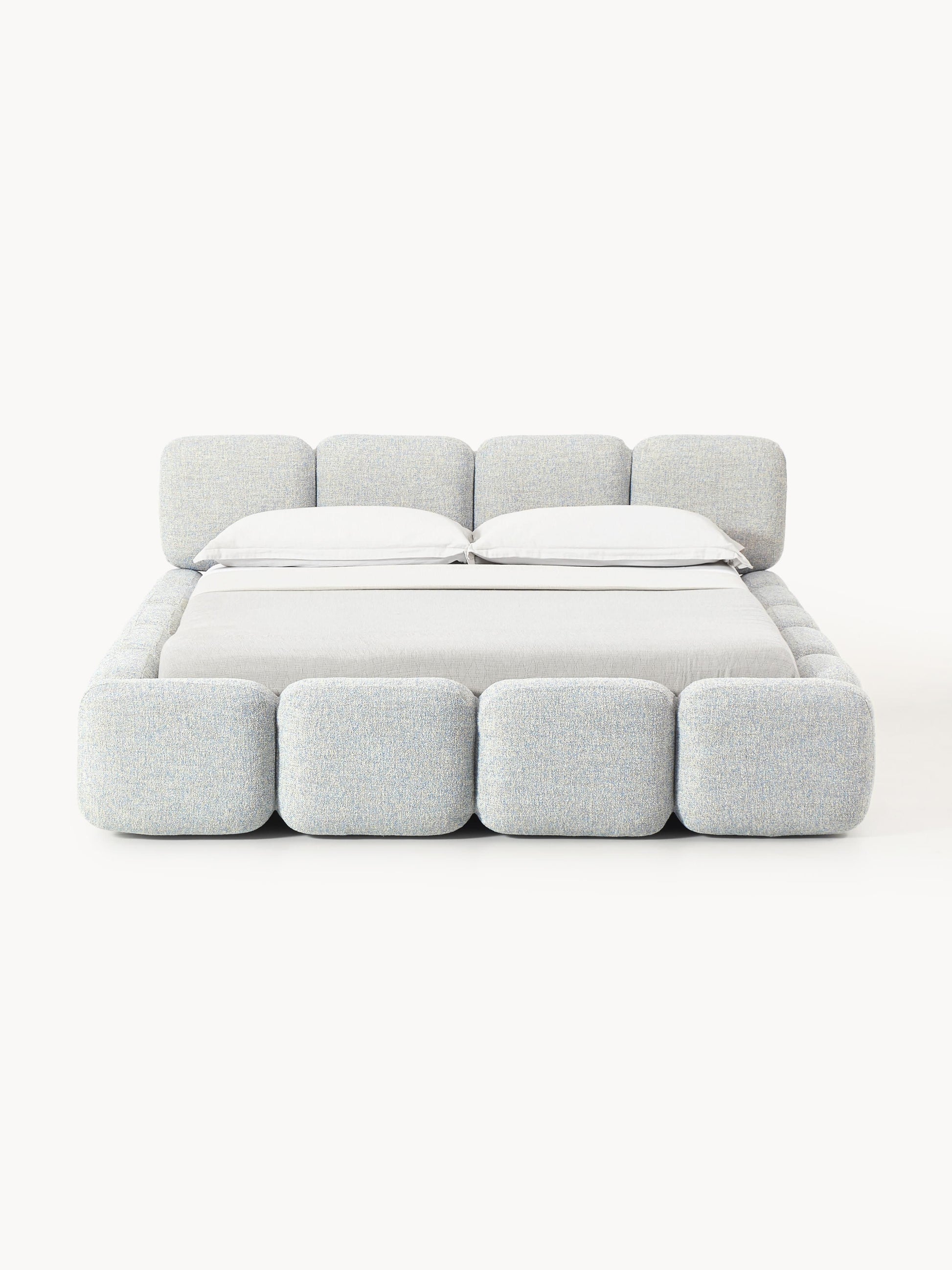 Taybela Bouclé Upholstered Bed