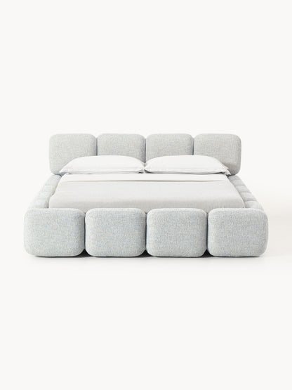 Taybela Bouclé Upholstered Bed