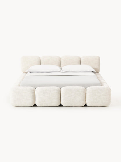 Taybela Bouclé Upholstered Bed
