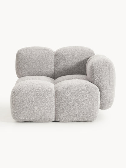 Taybela Corner Module in Bouclé